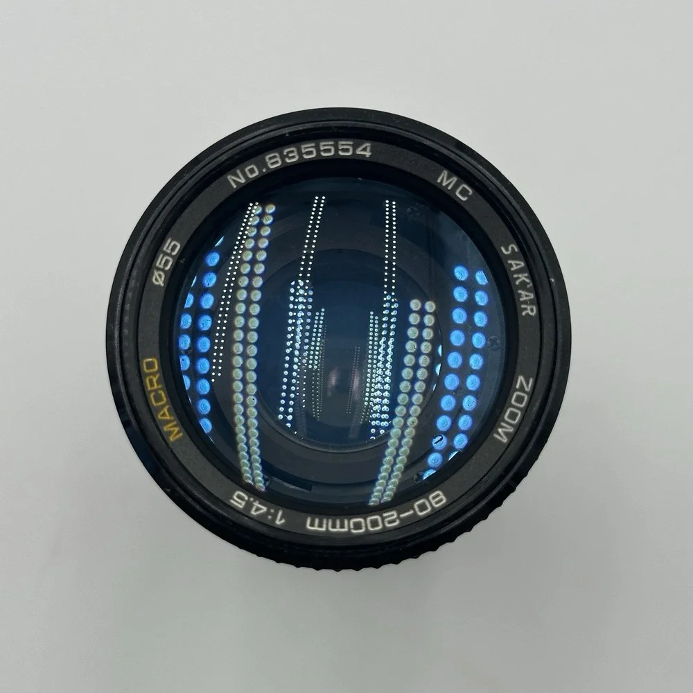 MC Sakar Zoom 80-200mm f/4.5 Macro Manual Focus Lens Pentax K / Ricoh PK Mount